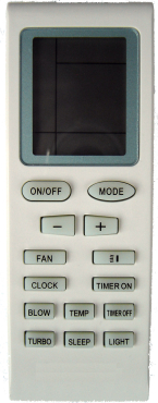 IR dálkový ovladač YB1FA (Gree Jade)